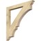 Ekena Millwork Balboa Traditional Rough Sawn Bracket, Douglas Fir, 4"W x 42"D x 42"H BKT04X42X42BOA01RDF - alternate 1